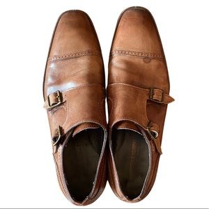 Johnston & Murphy Monk Strap Dress Shoes